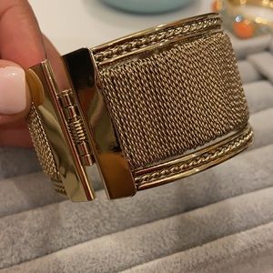 Gold Cuff Bracelet